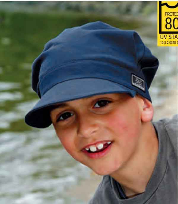 Pickapooh Kinder Cap Bio Baumwolle mit UV-SCHUTZ