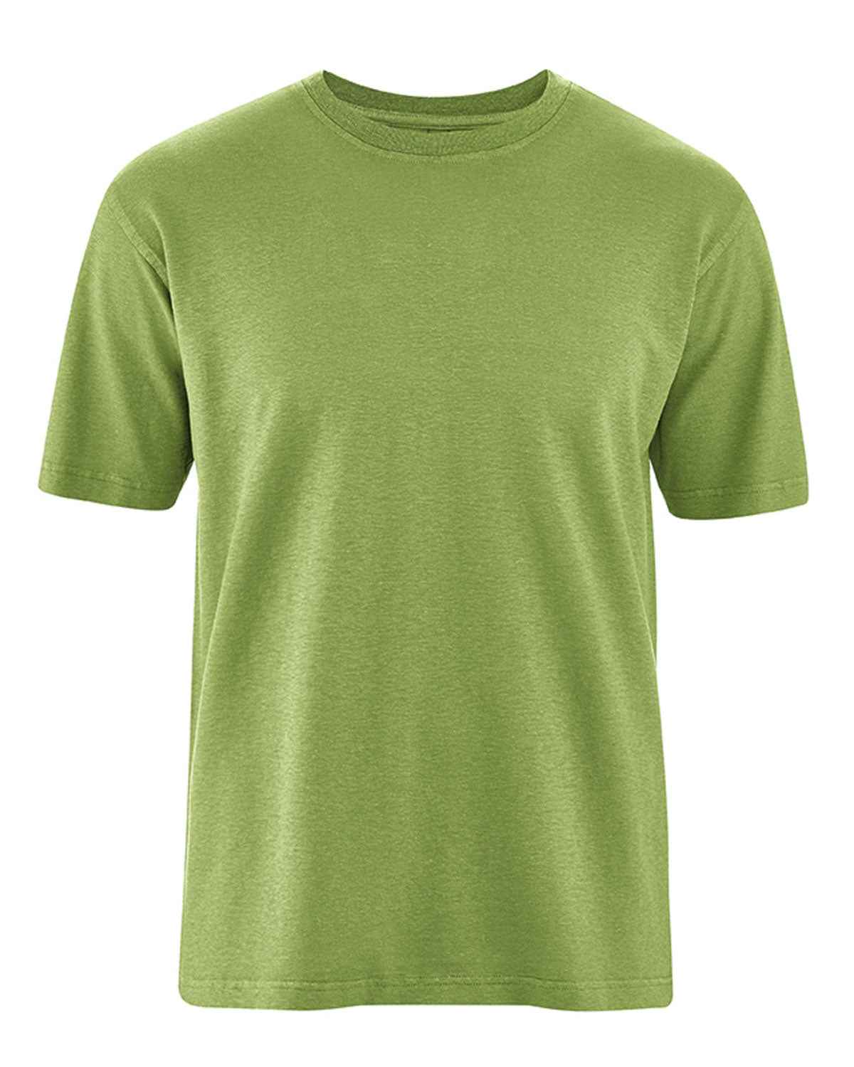 Hempage Herren T-Shirt Basic Hanf Bio Baumwolle