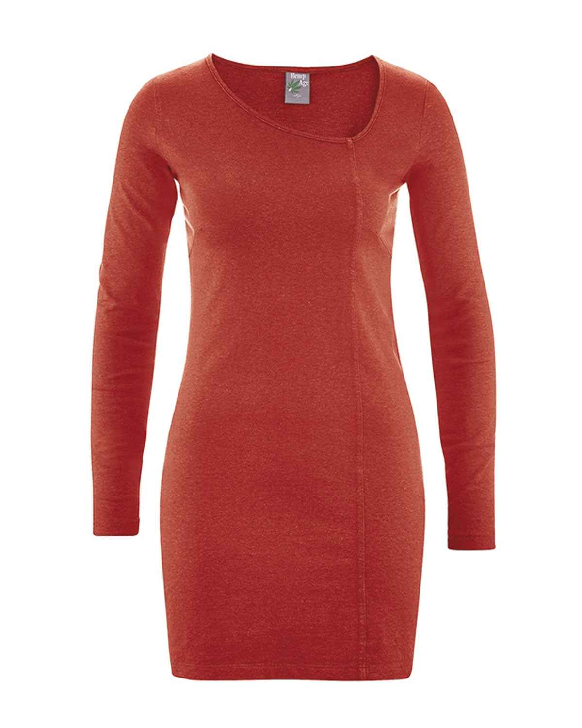 Hempage Damen Longshirt Diana Hanf Baumwolle