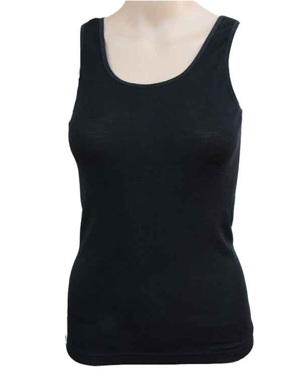 Cosilana Damen Achselshirt aus kbT-Merino-Schurwolle und Seide