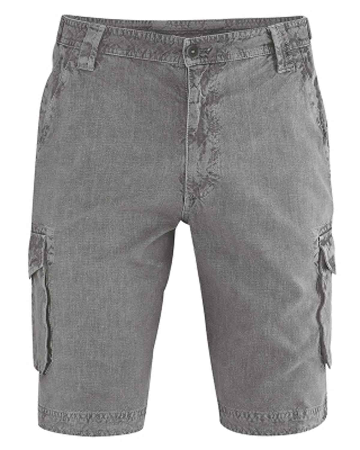 Hempage Cargoshorts Herren Kurze Hose Hanf Bio Baumwolle