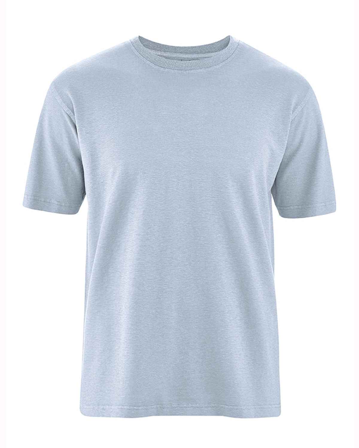 Hempage Herren T-Shirt Basic Hanf Bio Baumwolle