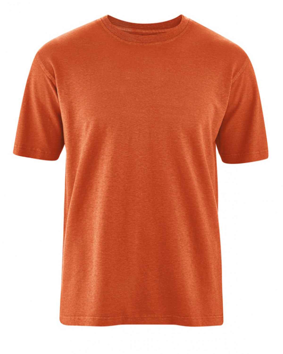 Hempage Herren T-Shirt Basic Hanf Bio Baumwolle