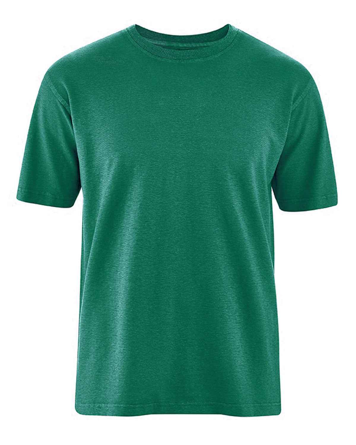 Hempage Herren T-Shirt Basic Hanf Bio Baumwolle