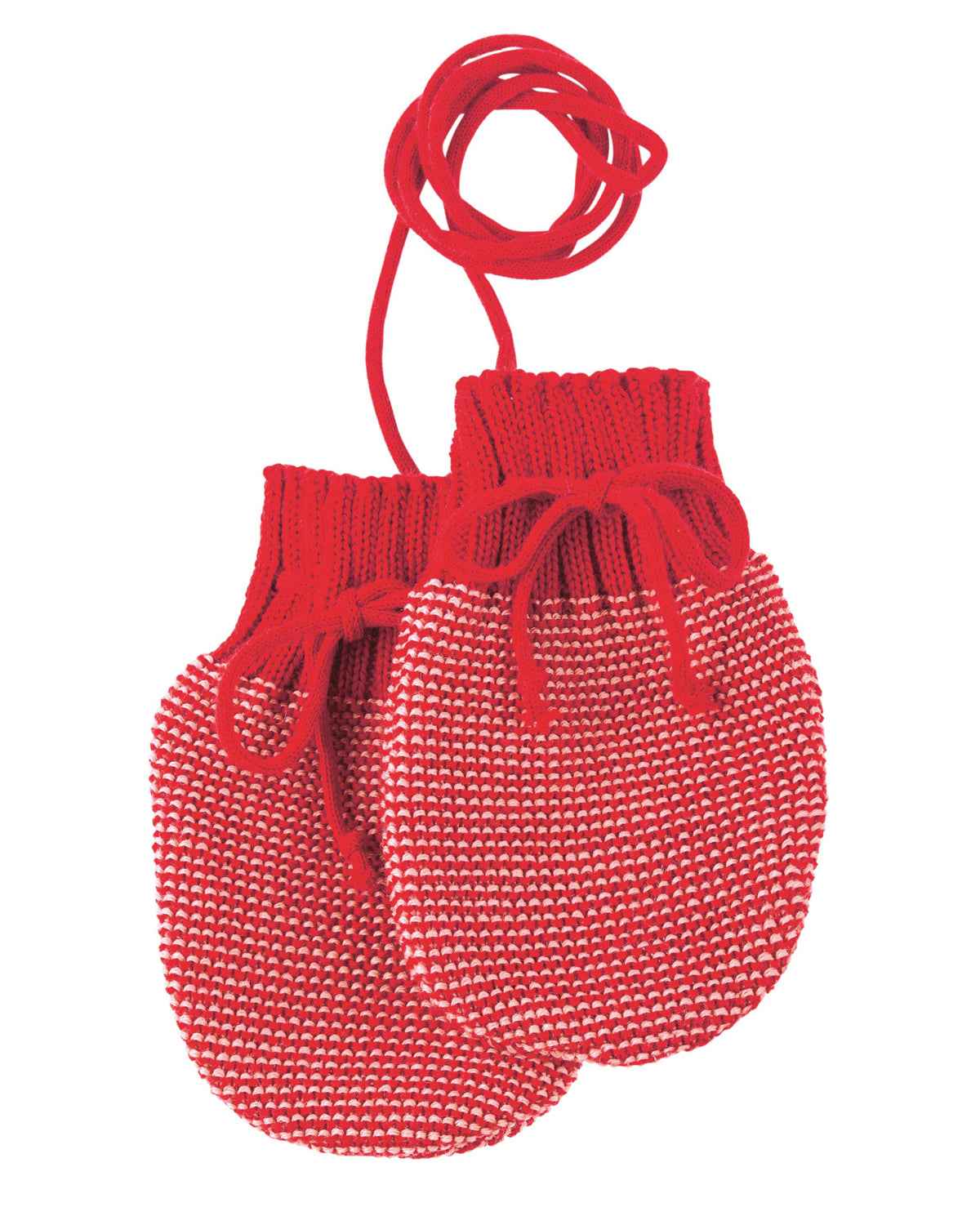 Disana Baby Strick-Handschuhe Melange kbT Merinowolle