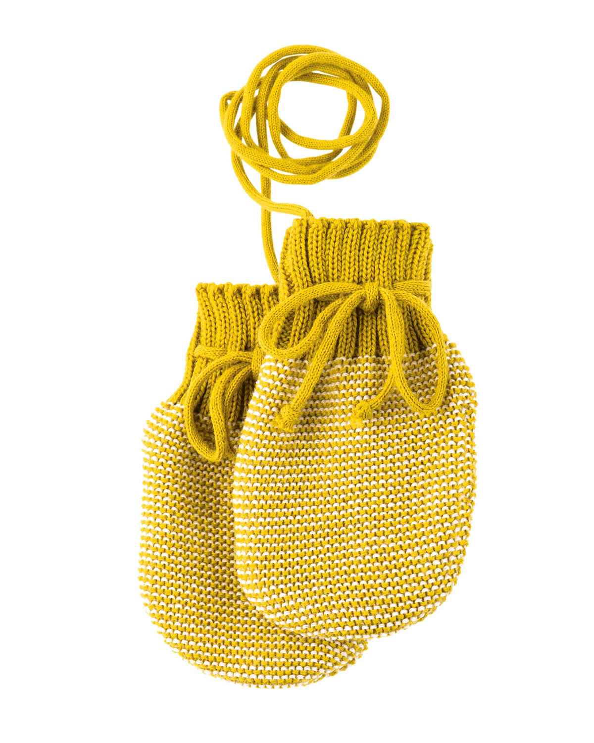 Disana Baby Strick-Handschuhe Melange kbT Merinowolle