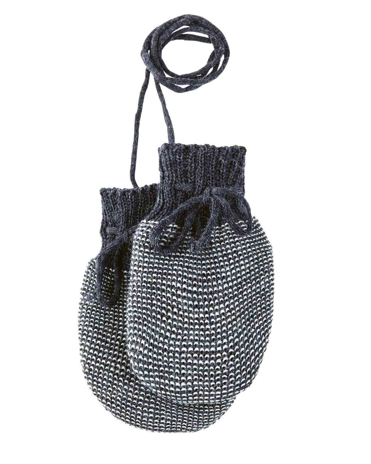 Disana Baby Strick-Handschuhe Melange kbT Merinowolle