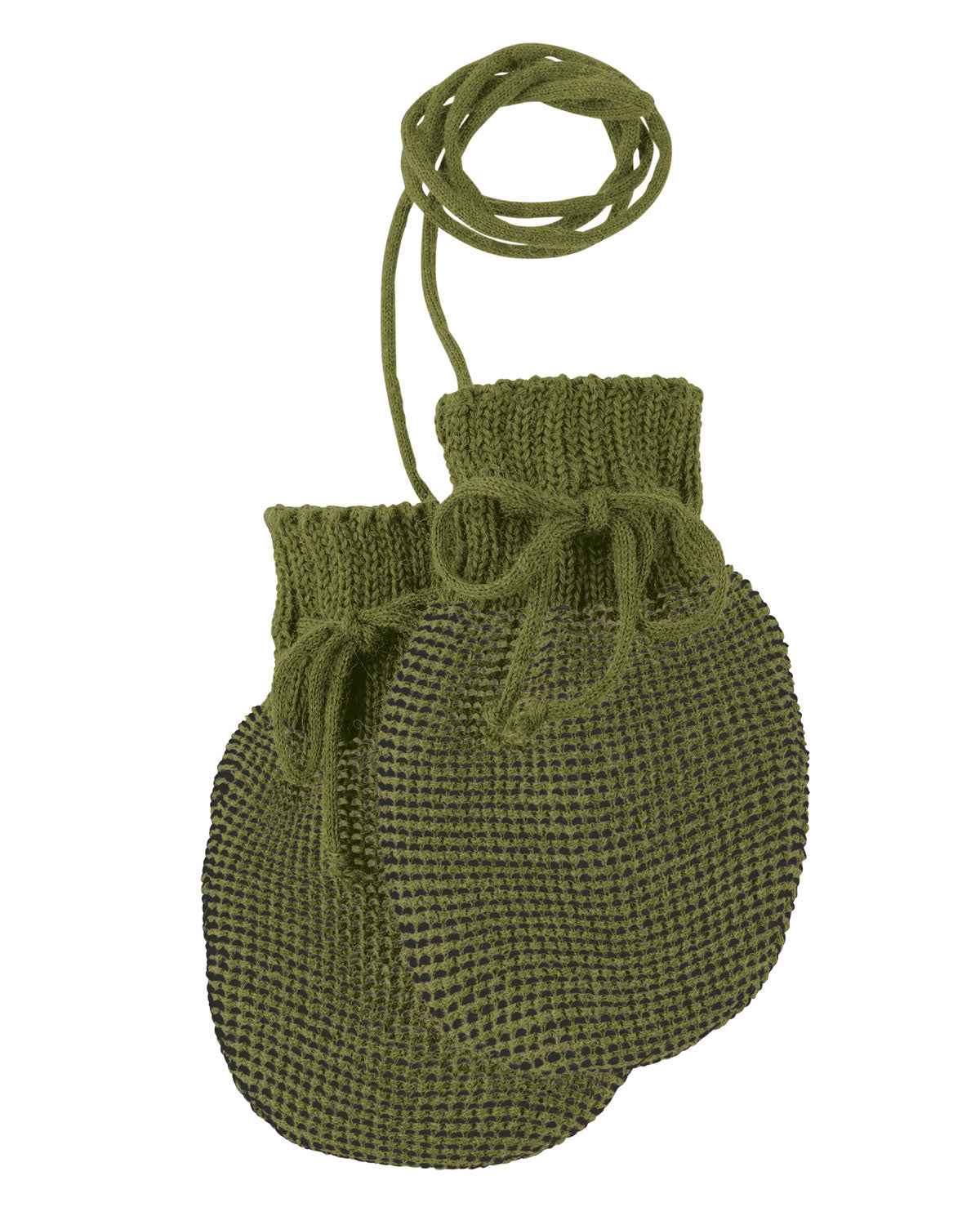 Disana Baby Strick-Handschuhe Melange kbT Merinowolle