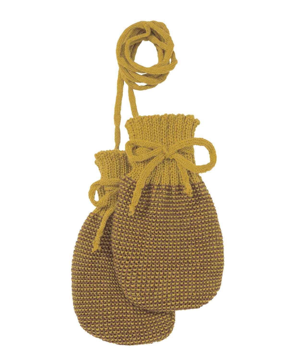 Disana Baby Strick-Handschuhe Melange kbT Merinowolle