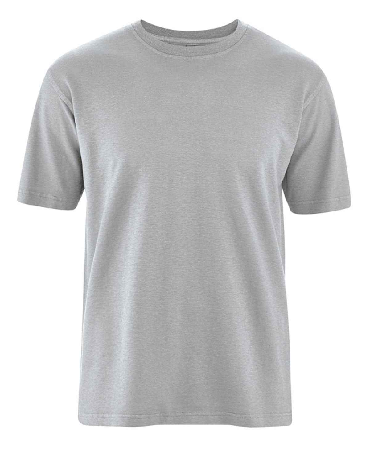 Hempage Herren T-Shirt Basic Hanf Bio Baumwolle