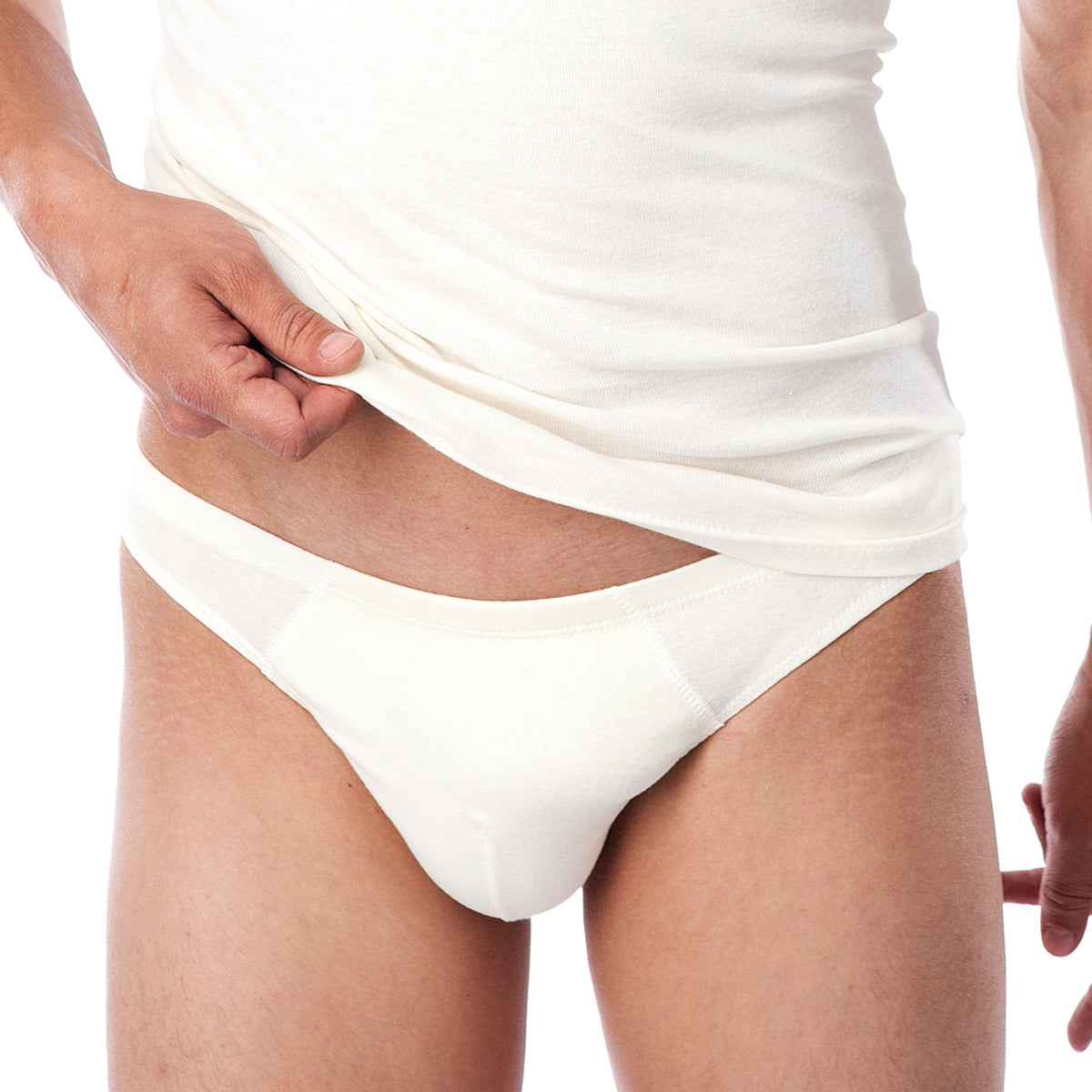 LIVING CRAFTS Herren Sport-Slip Bio Baumwolle