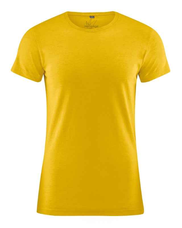 Hempage Herren T-Shirt slim fit Hanf Bio Baumwolle