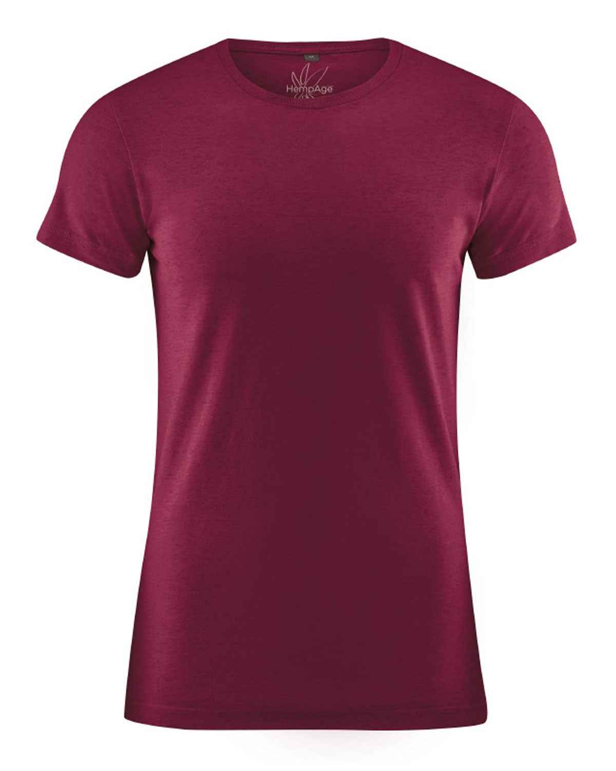 Hempage Herren T-Shirt slim fit Hanf Bio Baumwolle