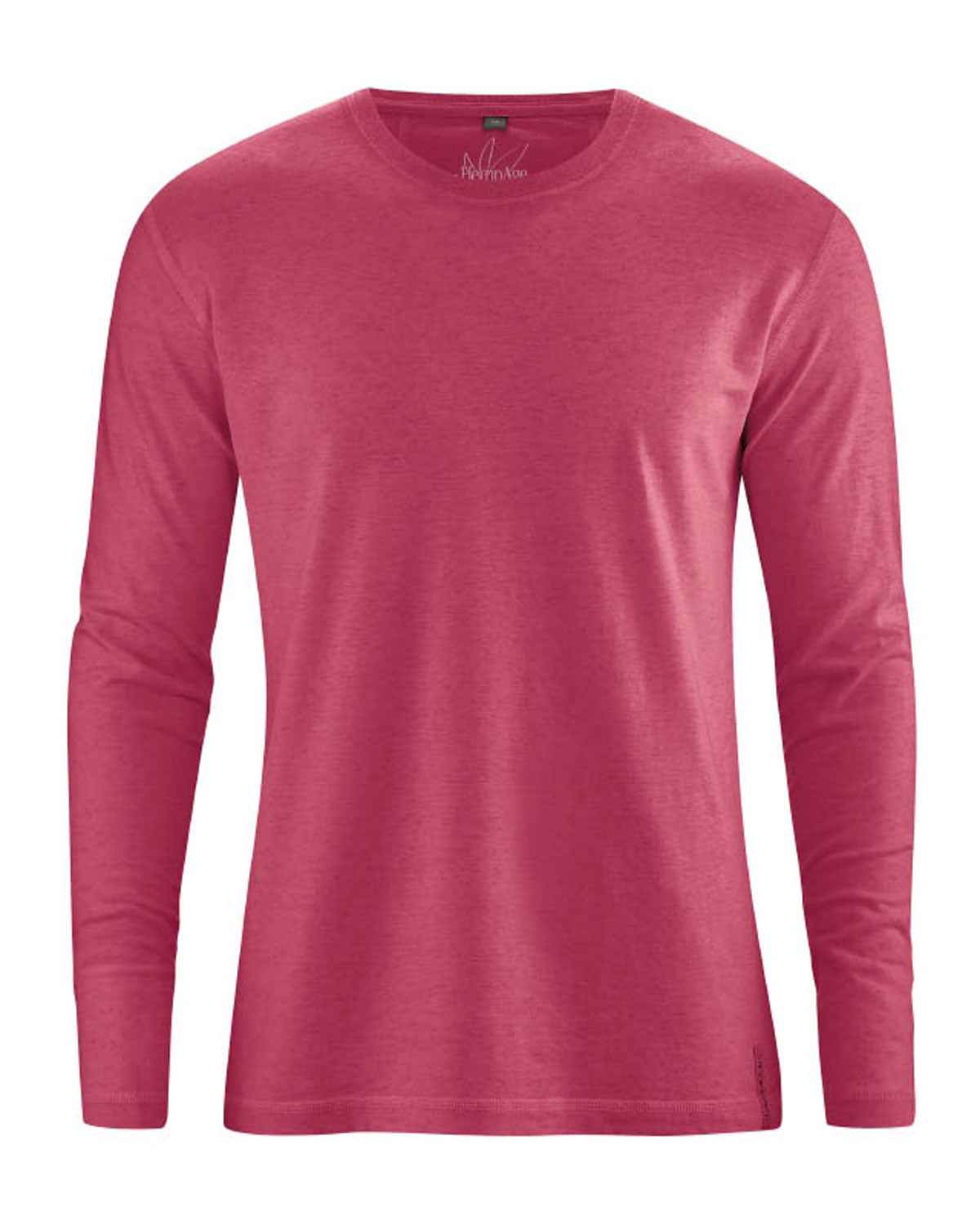 Hempage Herren Basic Shirt Hanf Bio Baumwolle