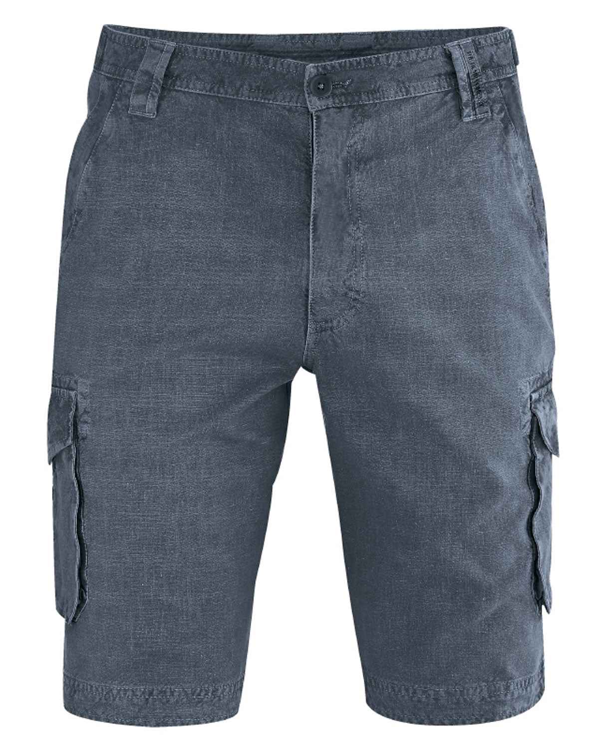 Hempage Cargoshorts Herren Kurze Hose Hanf Bio Baumwolle