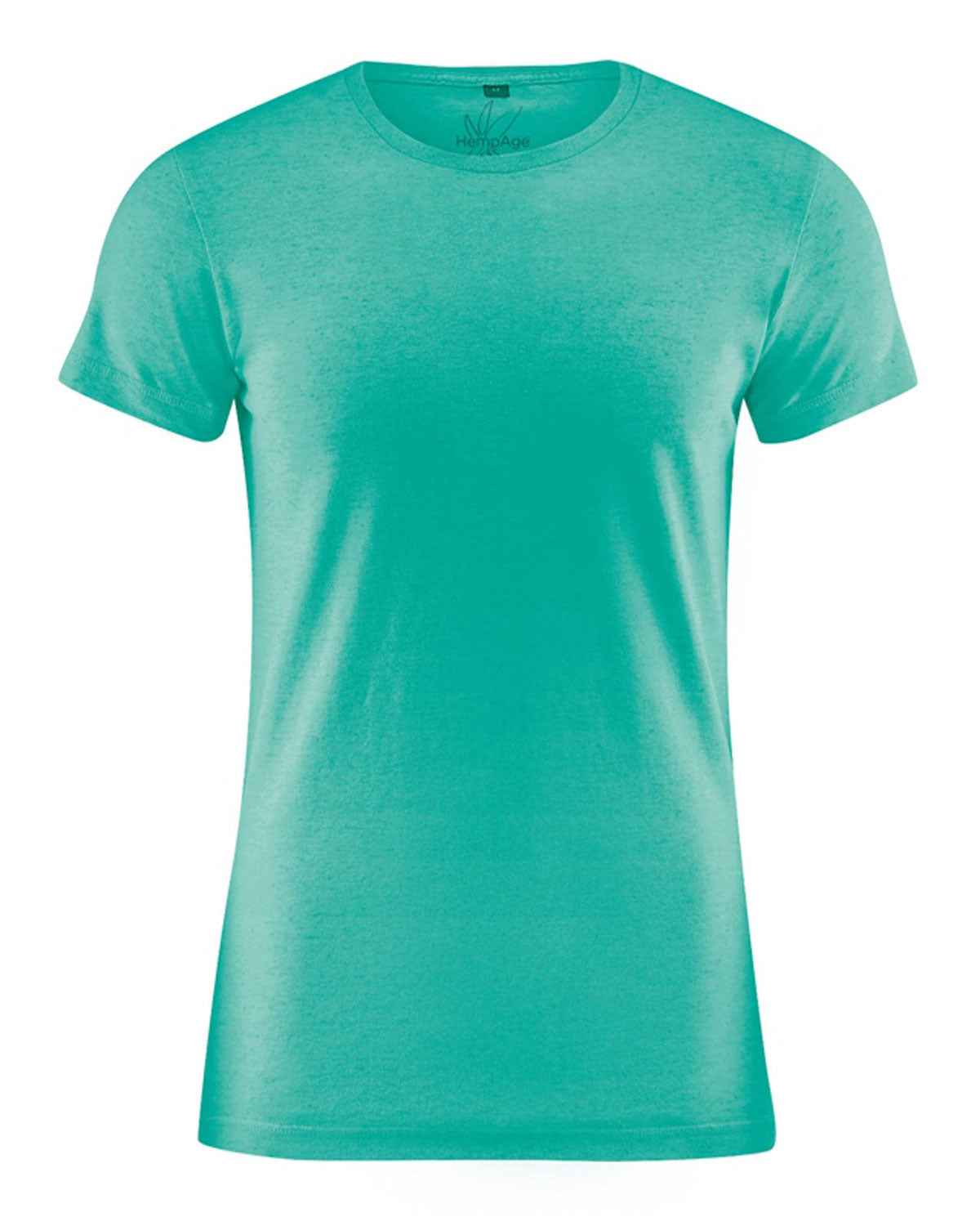 Hempage Herren T-Shirt slim fit Hanf Bio Baumwolle