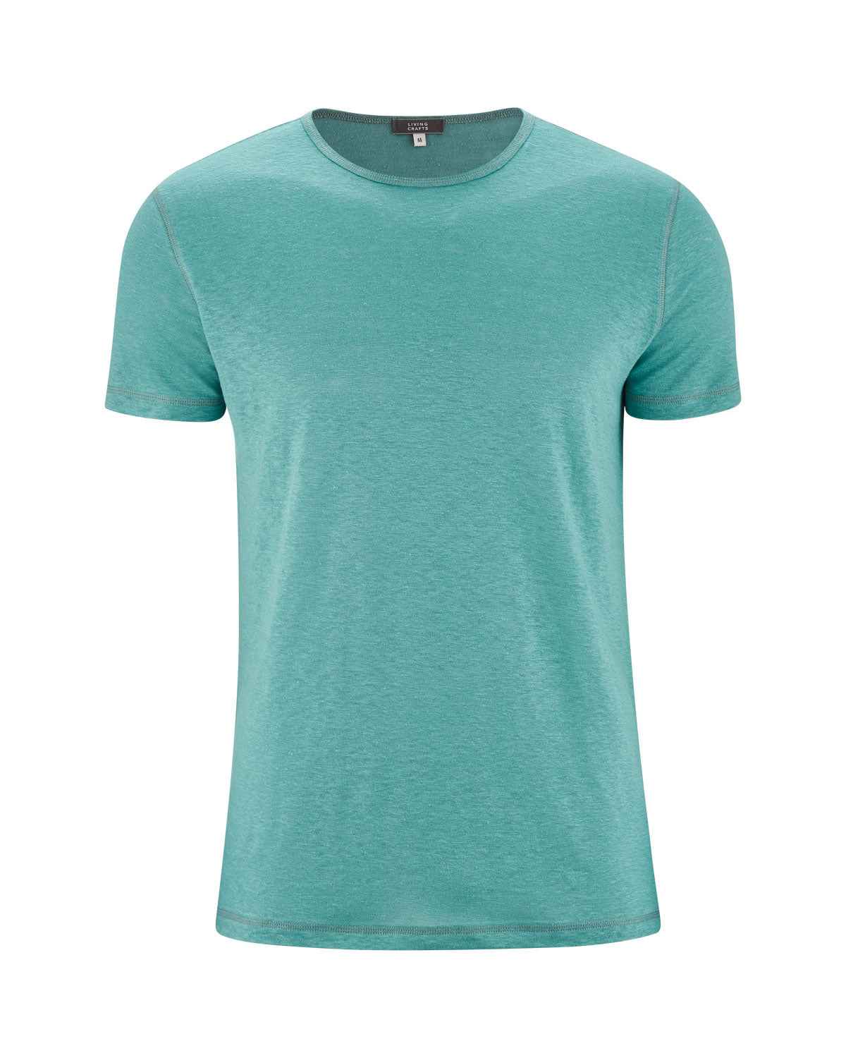 Living Crafts Herren T-Shirt Bio Leinen