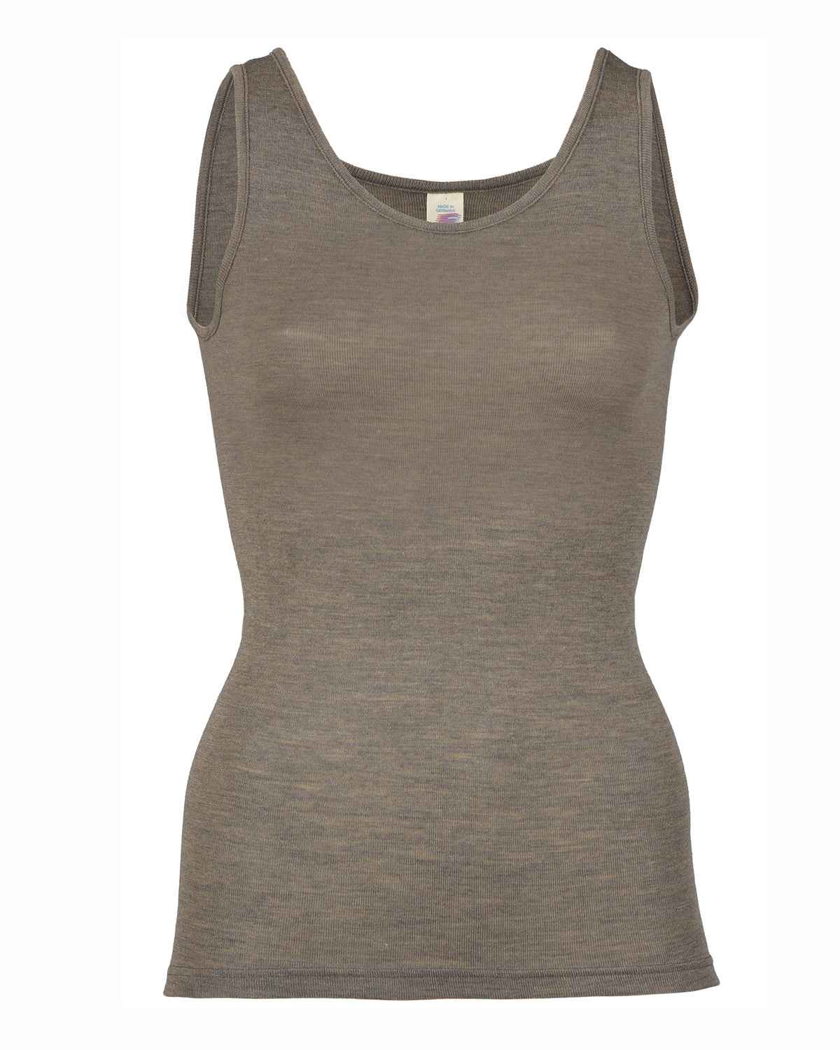 Engel Natur Damen Top Trägershirt Wolle Seide