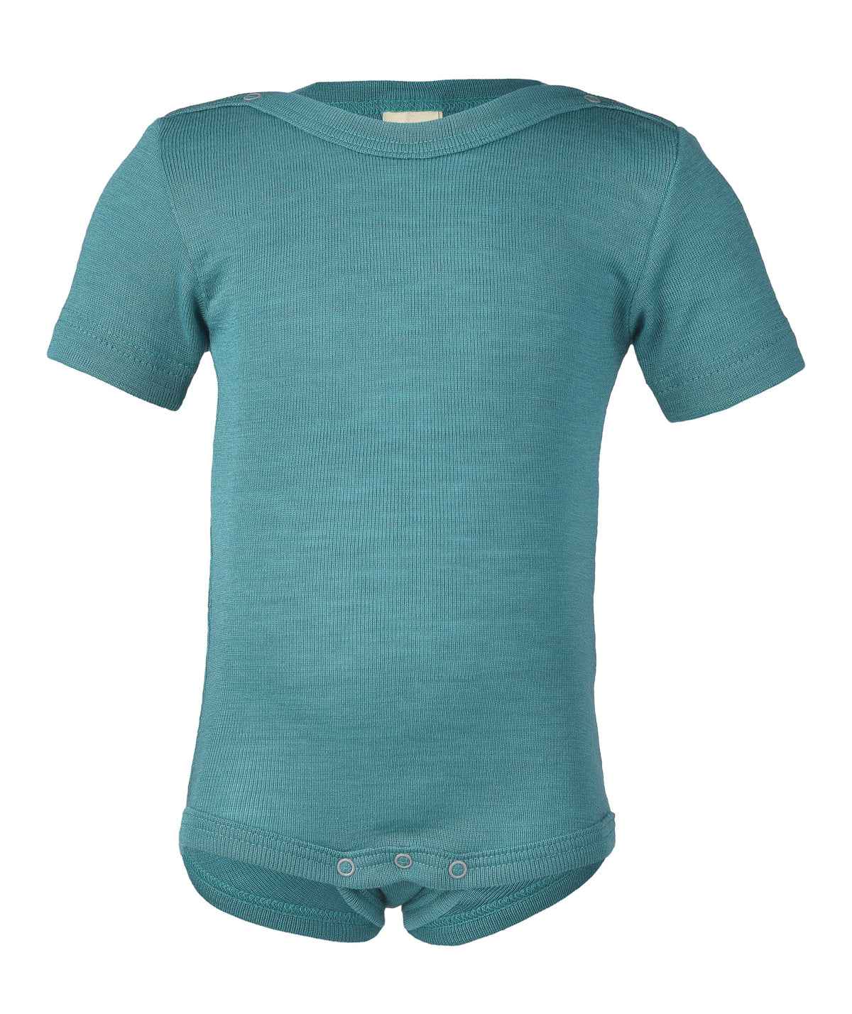 Engel Natur Baby-Body Kurzarm Wolle Seide