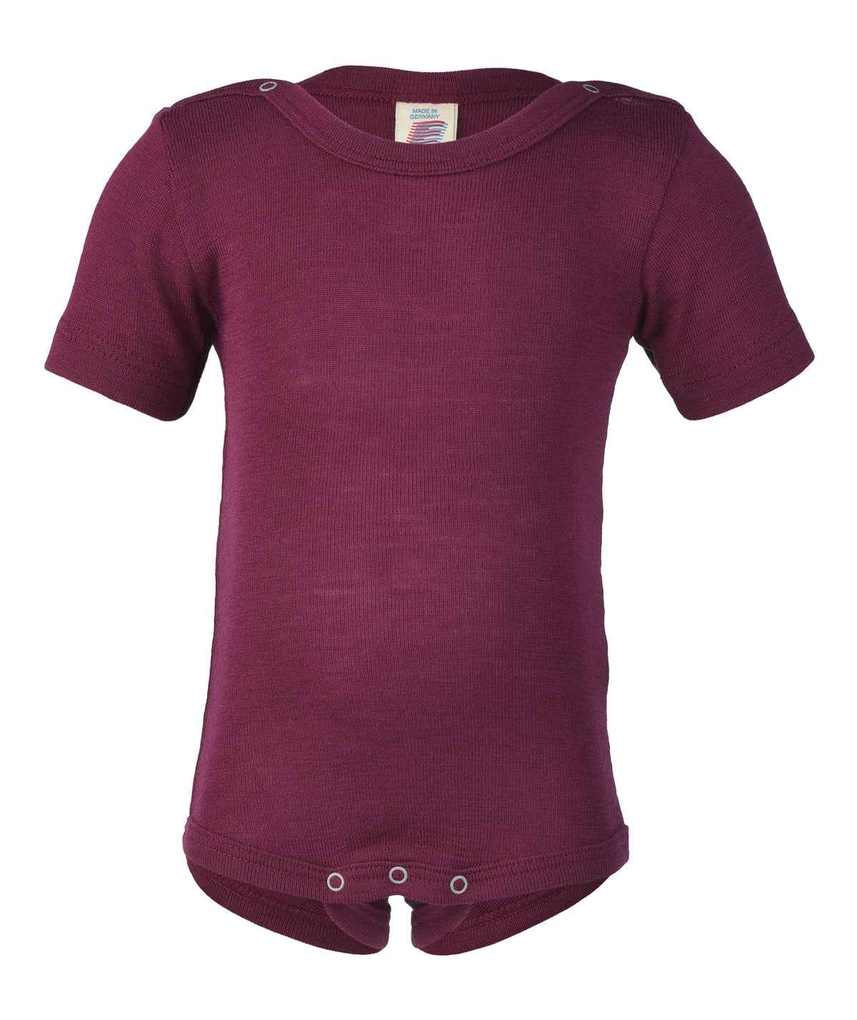 Engel Natur Baby-Body Kurzarm Wolle Seide