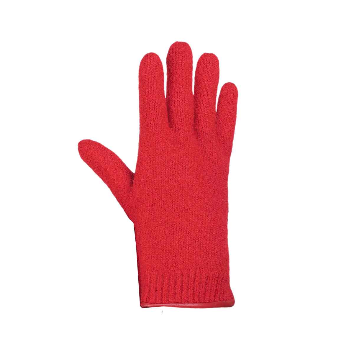 Schurwoll-Fingerhandschuhe leicht gewalkt