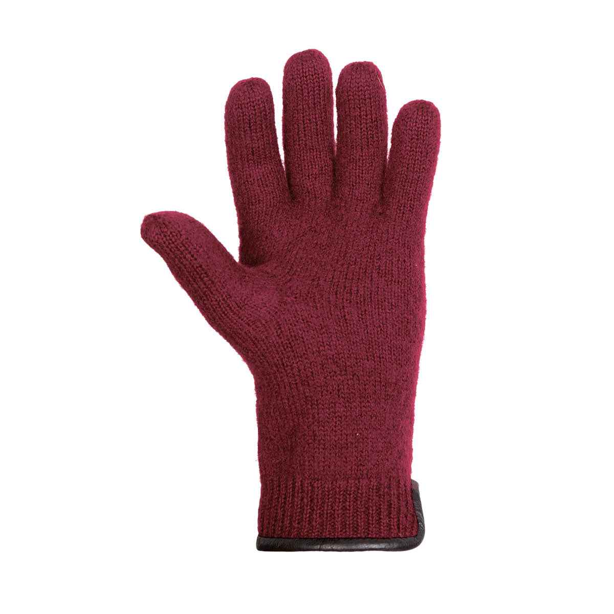Schurwoll-Fingerhandschuhe leicht gewalkt