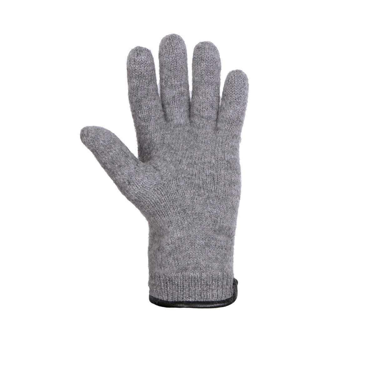 Schurwoll-Fingerhandschuhe leicht gewalkt