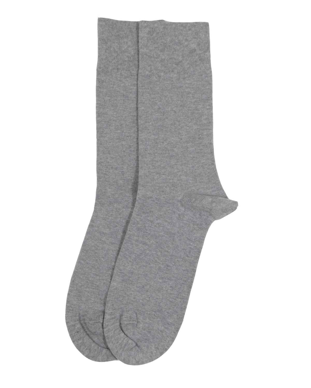 Albero Natur Socken mit breitem Bund Bio Baumwolle Elasthan