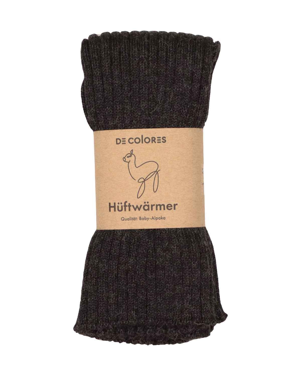 Hüftwärmer Cacheur Nierenwärmer Alpaca Strick