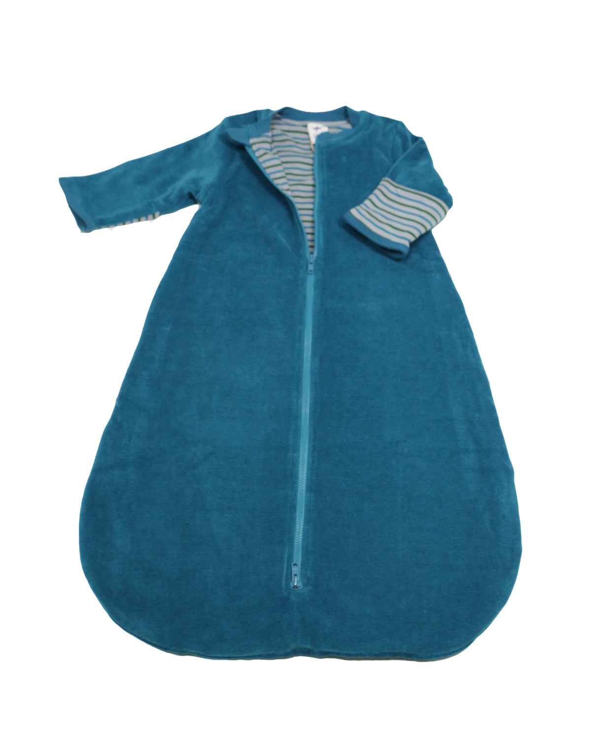 Schlafsack Bio Baumwolle Nicky, Farbe ozeanblau