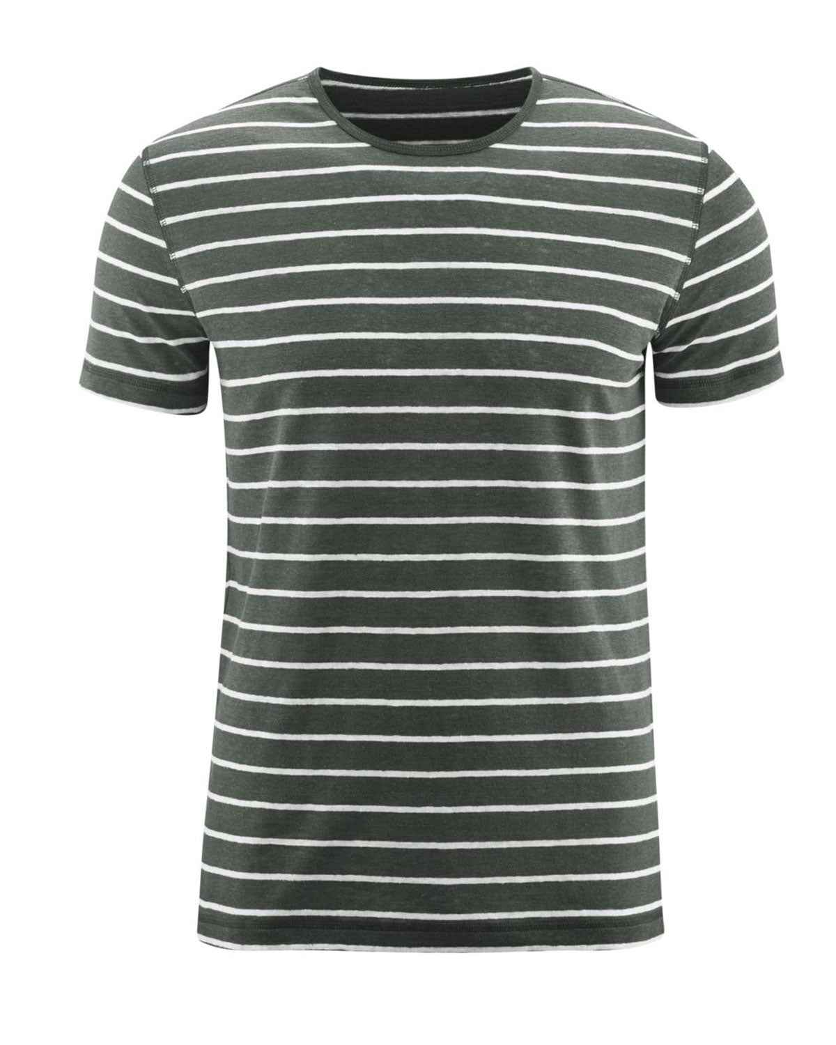 Living Crafts Herren T-Shirt Bio Leinen