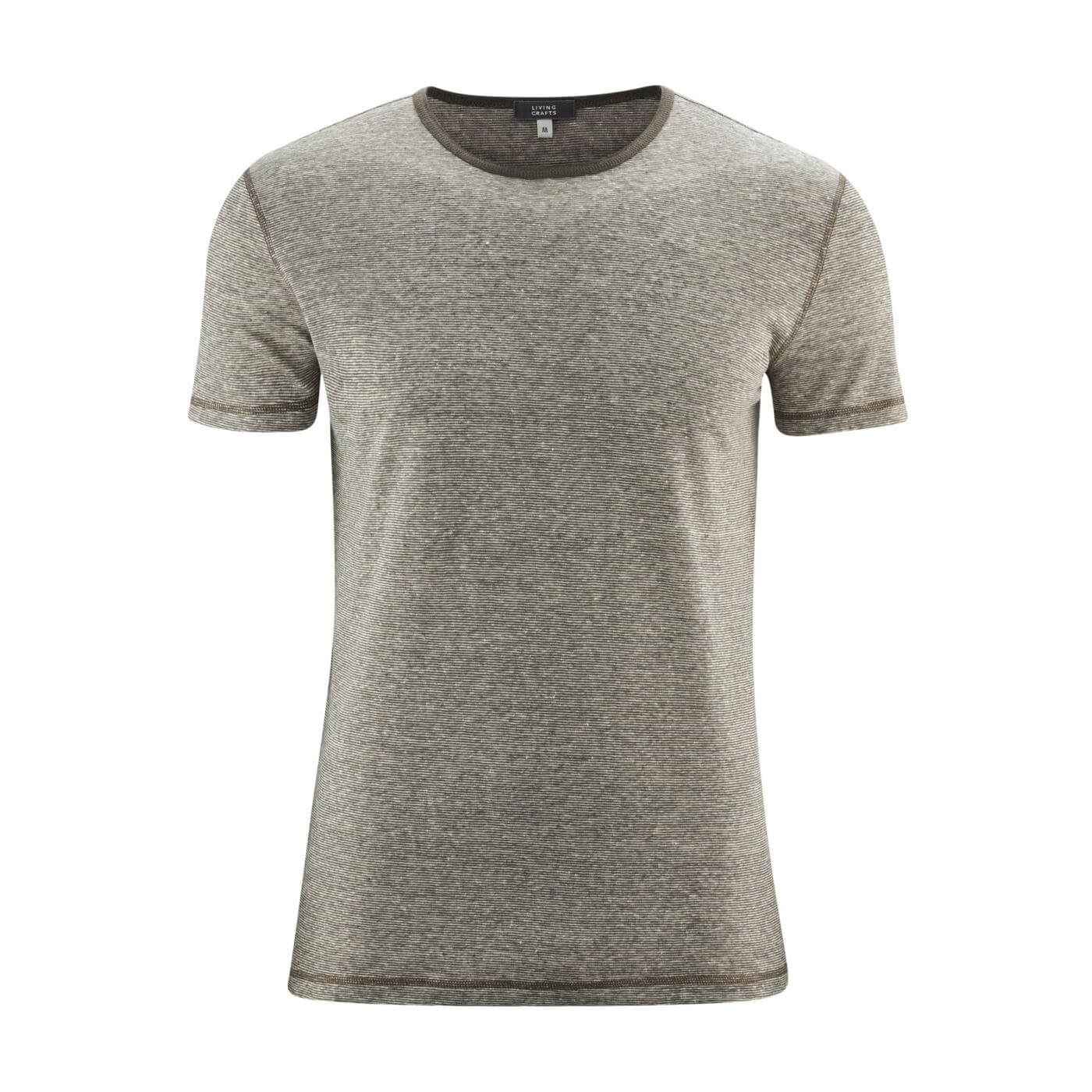 Living Crafts Herren T-Shirt Bio Leinen