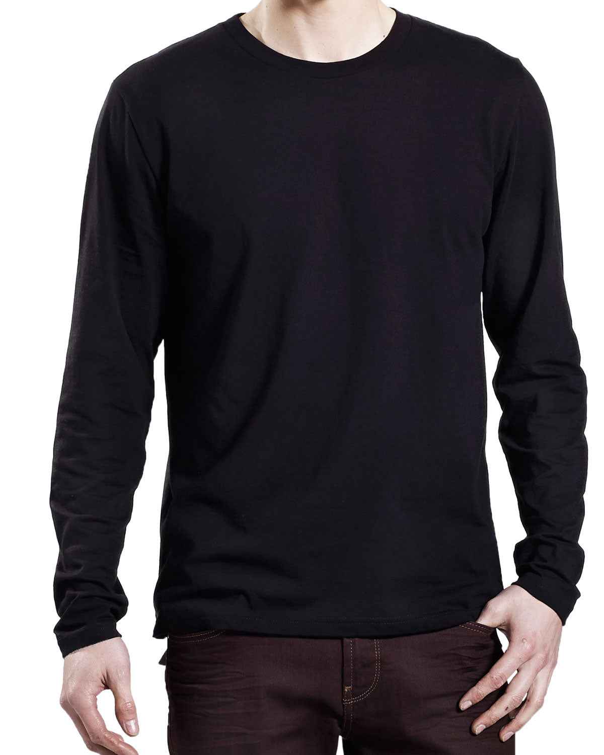 Unisex Langarm Shirt reiner Bio Baumwolle