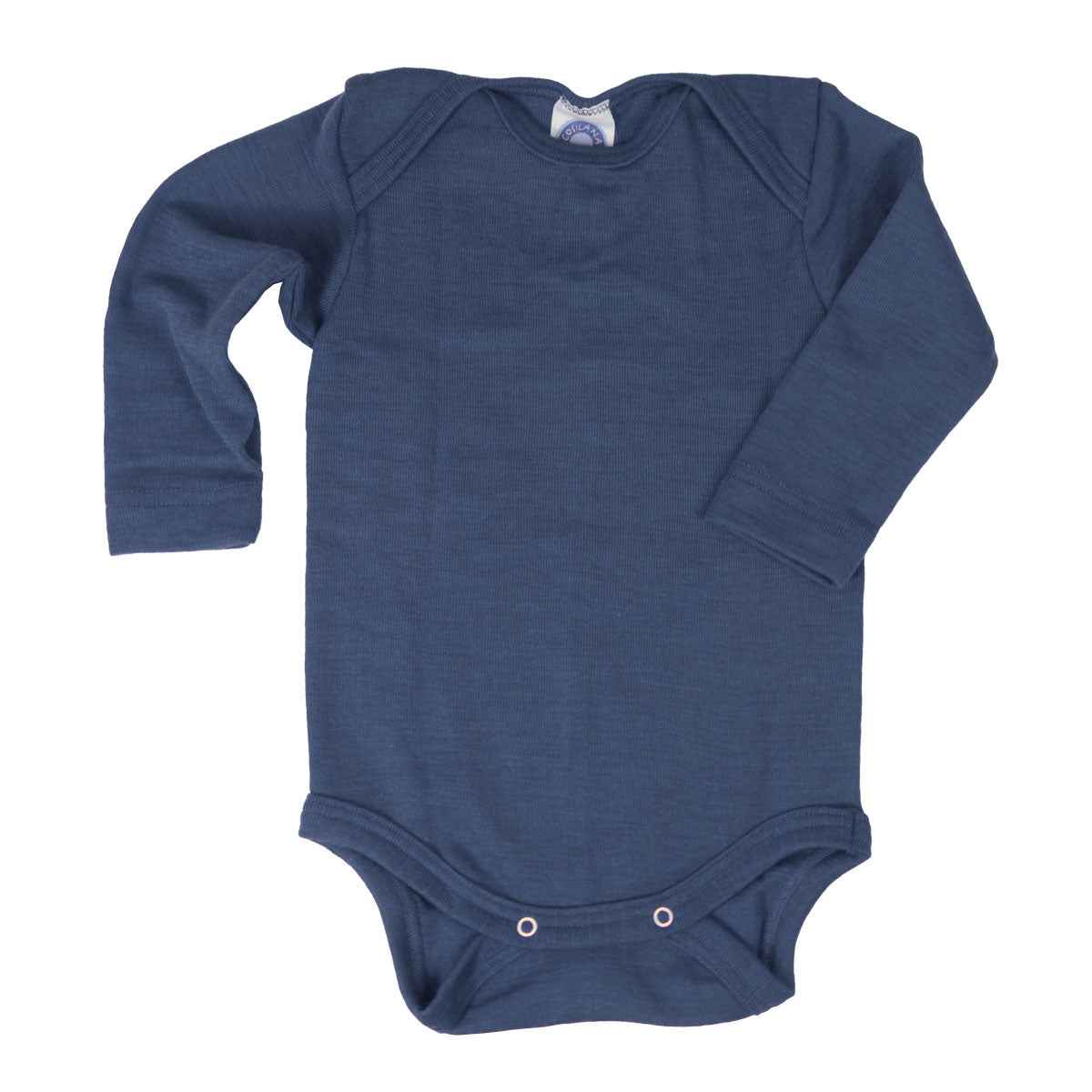 Cosilana Baby-Body Langarm Wolle Seide