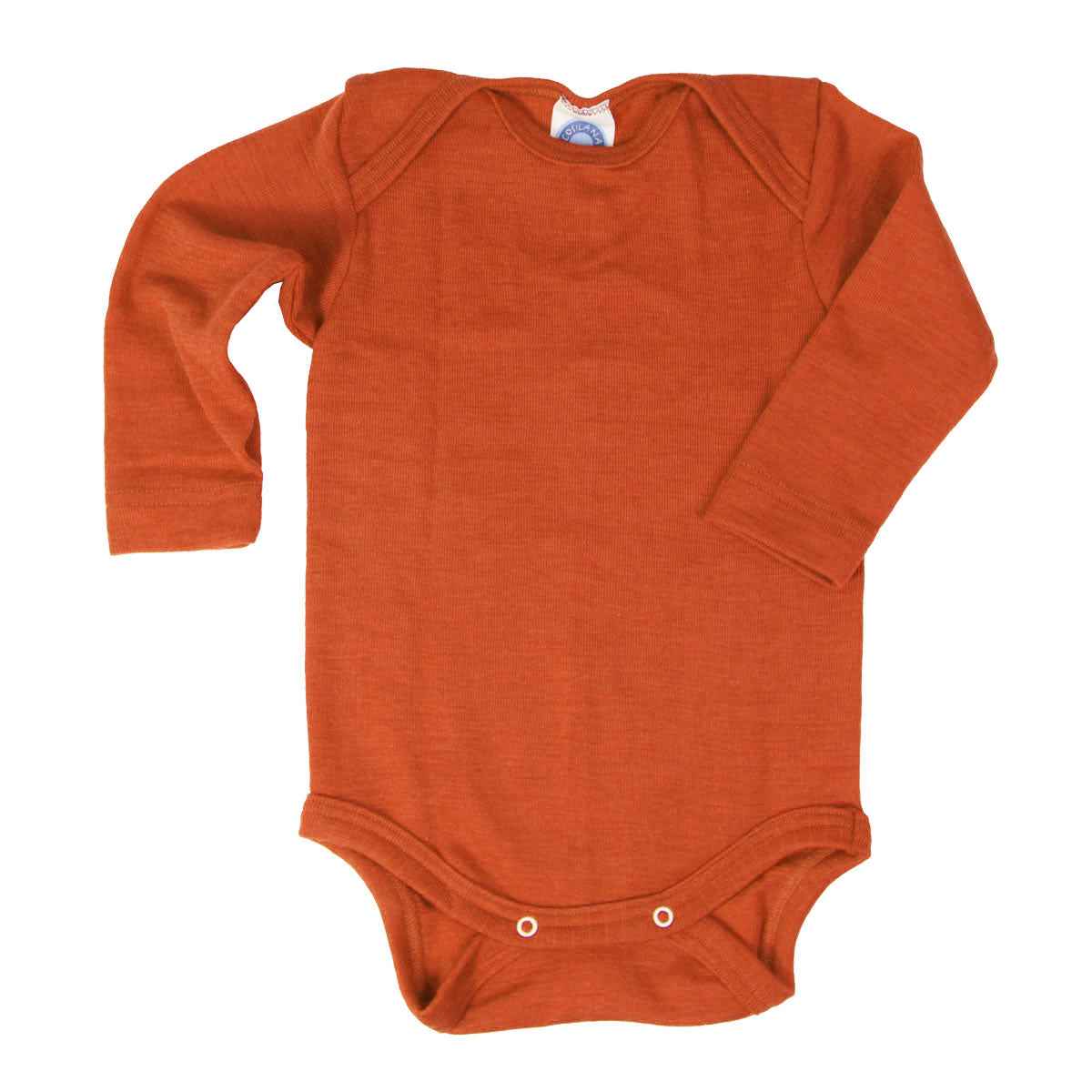 Cosilana Baby-Body Langarm Wolle Seide