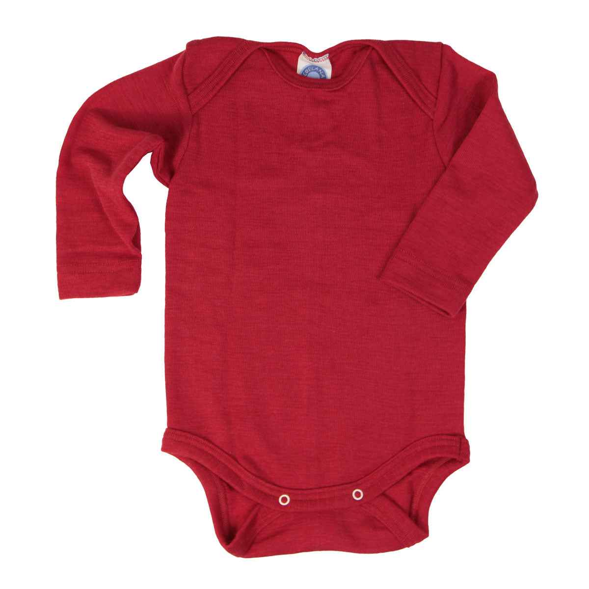 Cosilana Baby-Body Langarm Wolle Seide