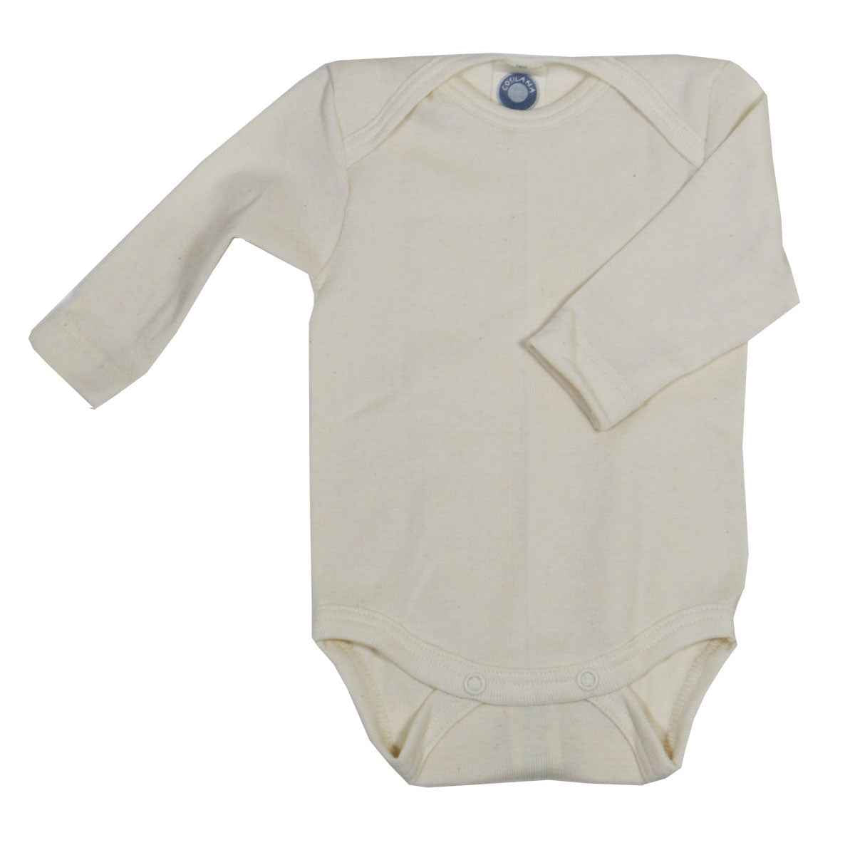 Cosilana Langarm Baby Body Bio Baumwolle