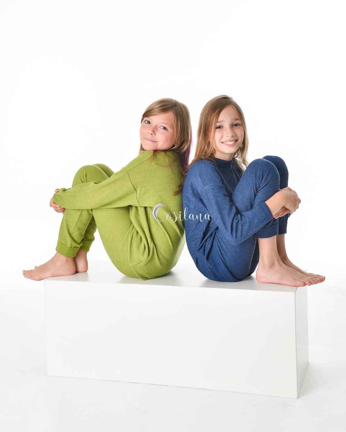 Cosilana Kinder Schlafanzug Woll-Frottee kbT