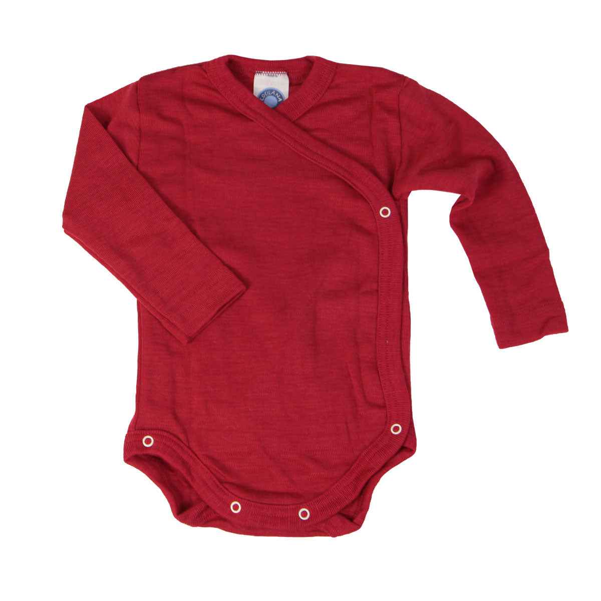 Cosilana Baby Wickelbody Langarm Wolle Seide