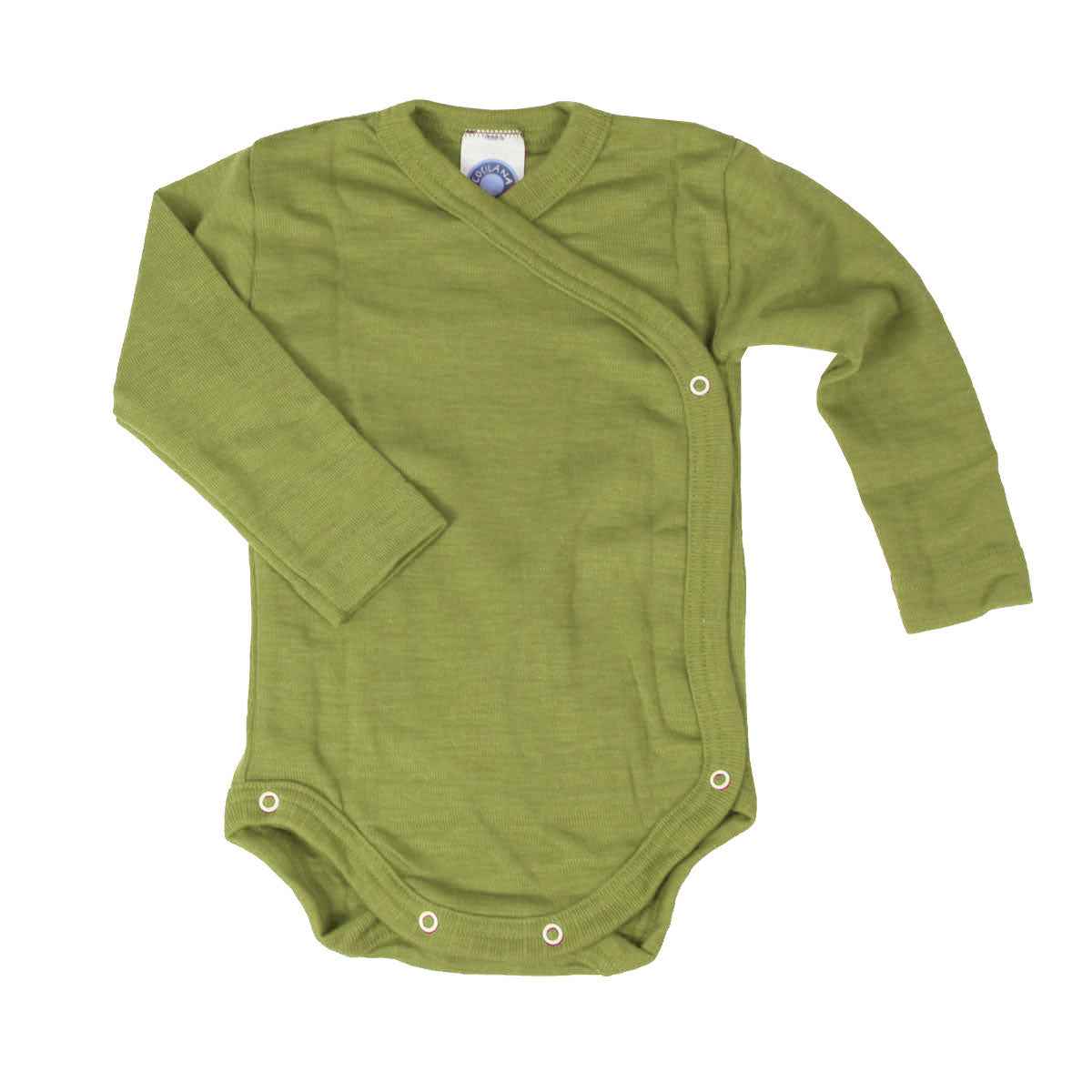 Cosilana Baby Wickelbody Langarm Wolle Seide