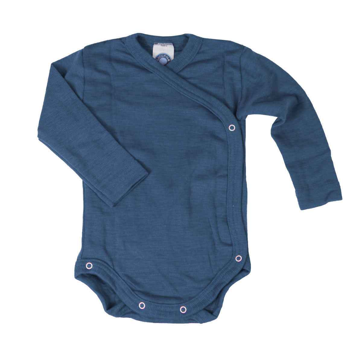 Cosilana Baby Wickelbody Langarm Wolle Seide