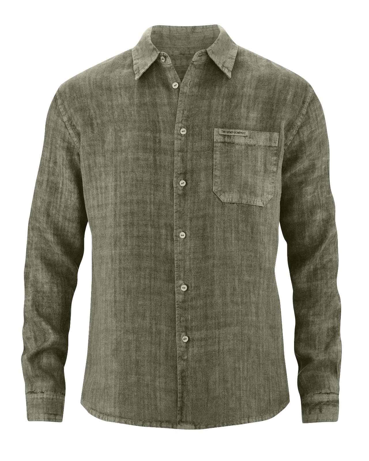 Hempage Herren Shirt Hanf Hemd