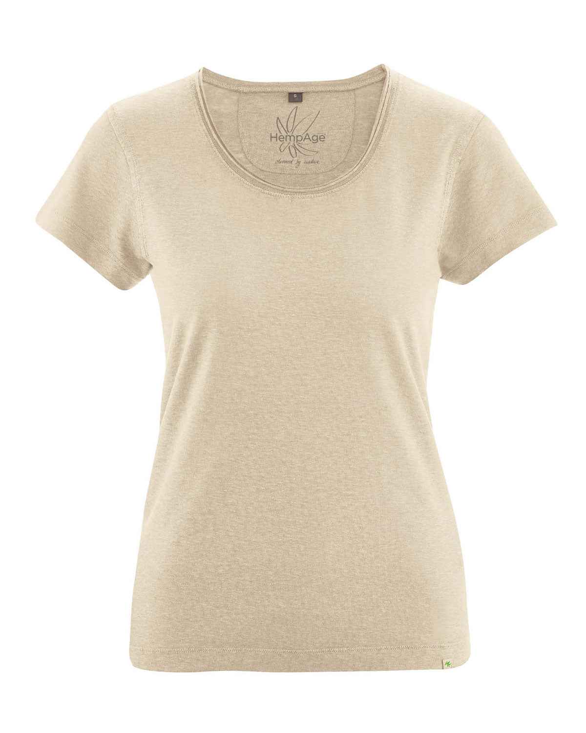HempAge Damen T-Shirt Hanf Bio Baumwolle
