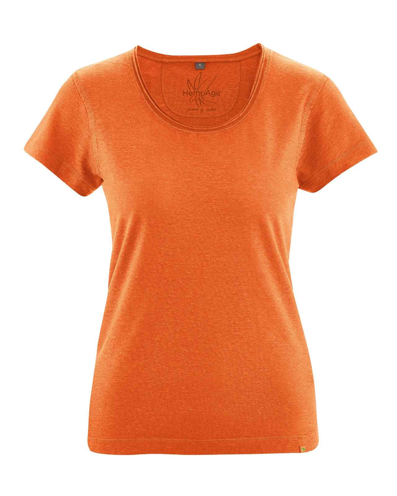 HempAge Damen T-Shirt Hanf Bio Baumwolle