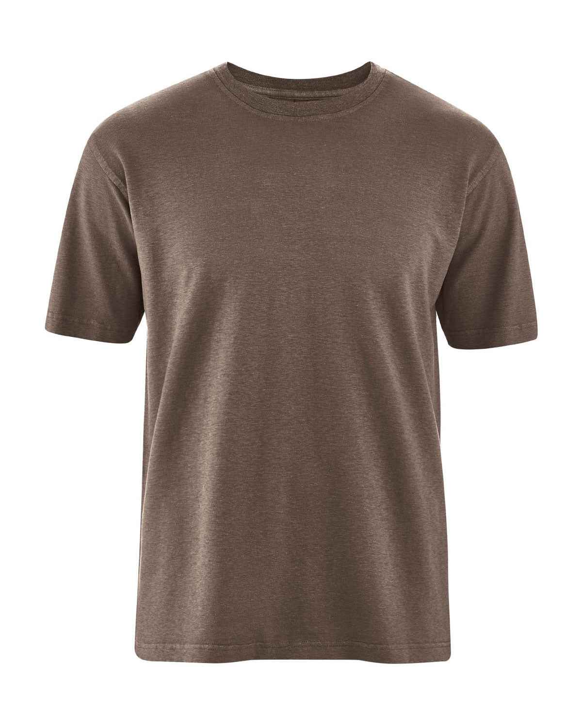 Hempage Herren T-Shirt Basic Hanf Bio Baumwolle