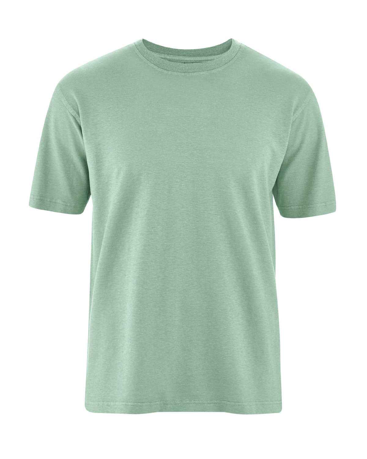 Hempage Herren T-Shirt Basic Hanf Bio Baumwolle