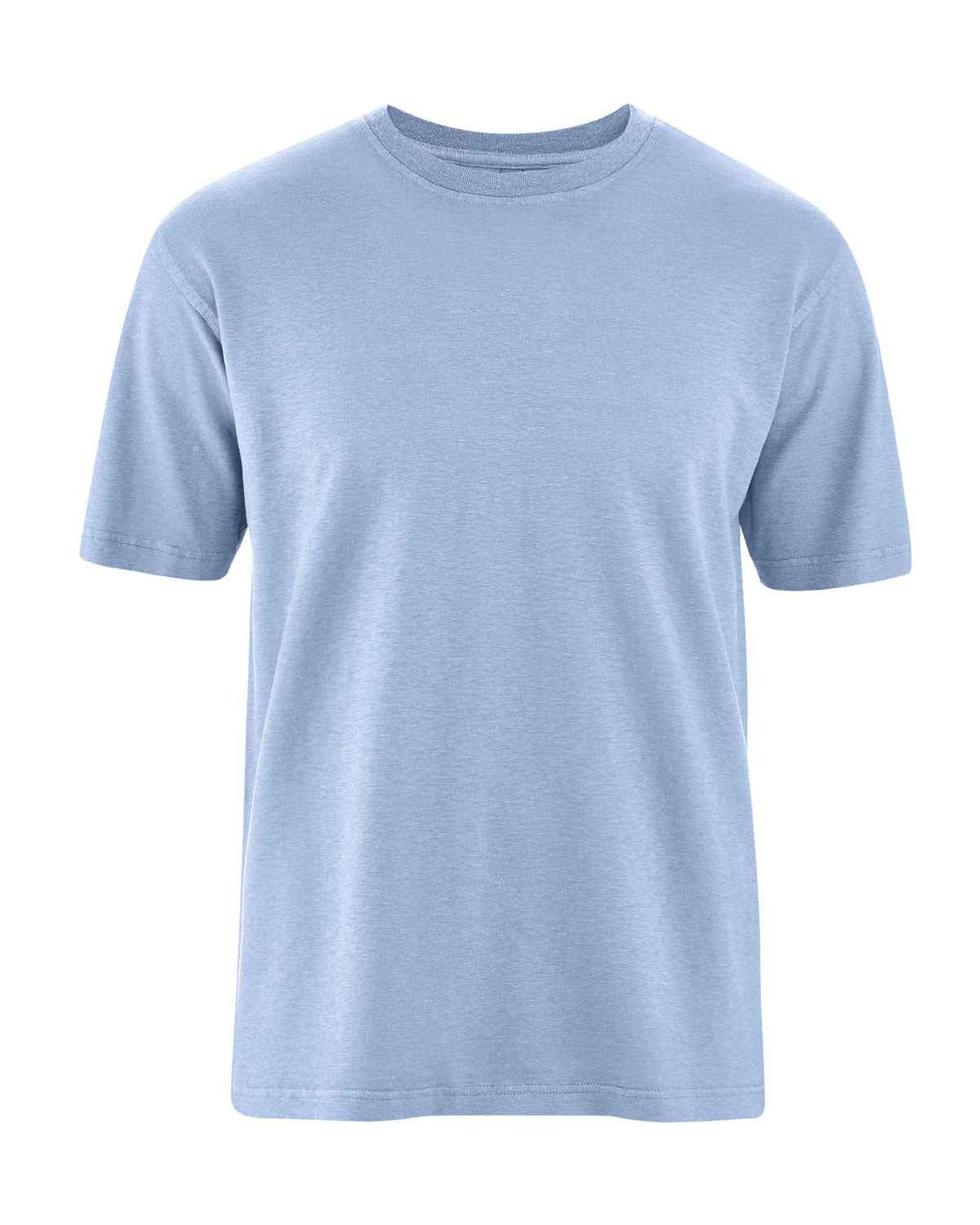 Hempage Herren T-Shirt Basic Hanf Bio Baumwolle
