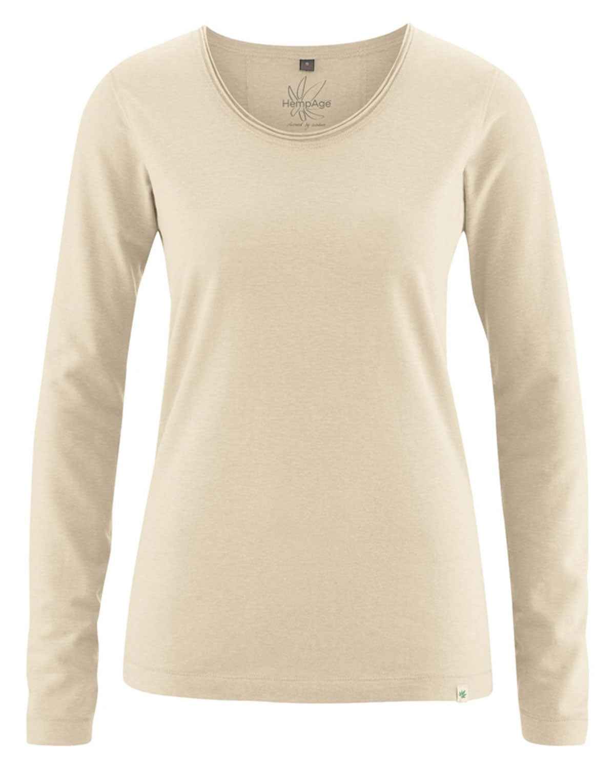 Hempage Longsleeve Hanf Bio Baumwolle