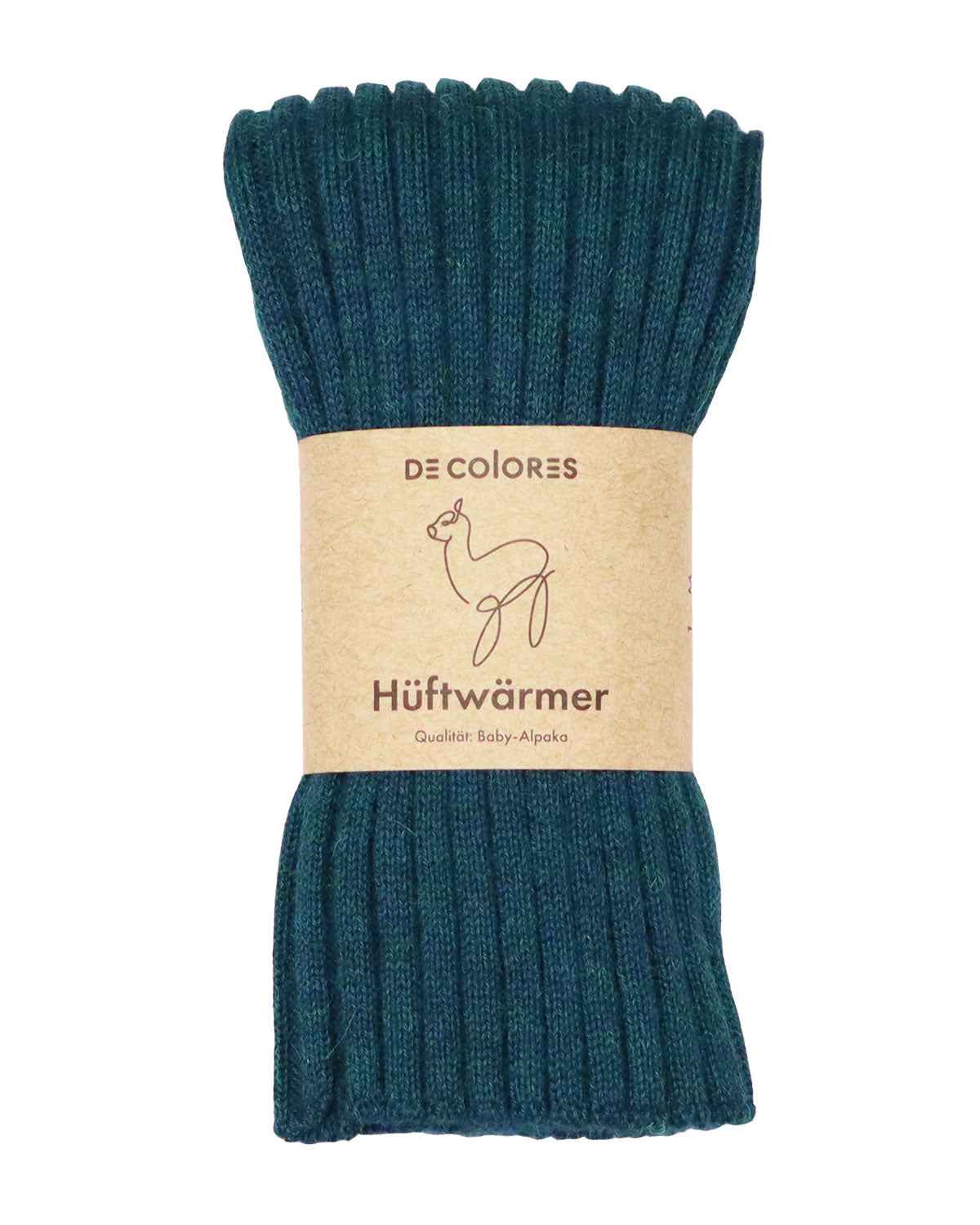 Hüftwärmer Cacheur Nierenwärmer Alpaca Strick