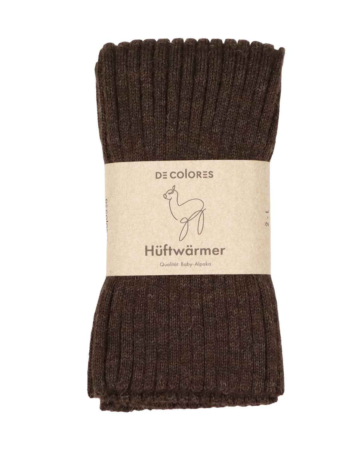 Hüftwärmer Cacheur Nierenwärmer Alpaca Strick